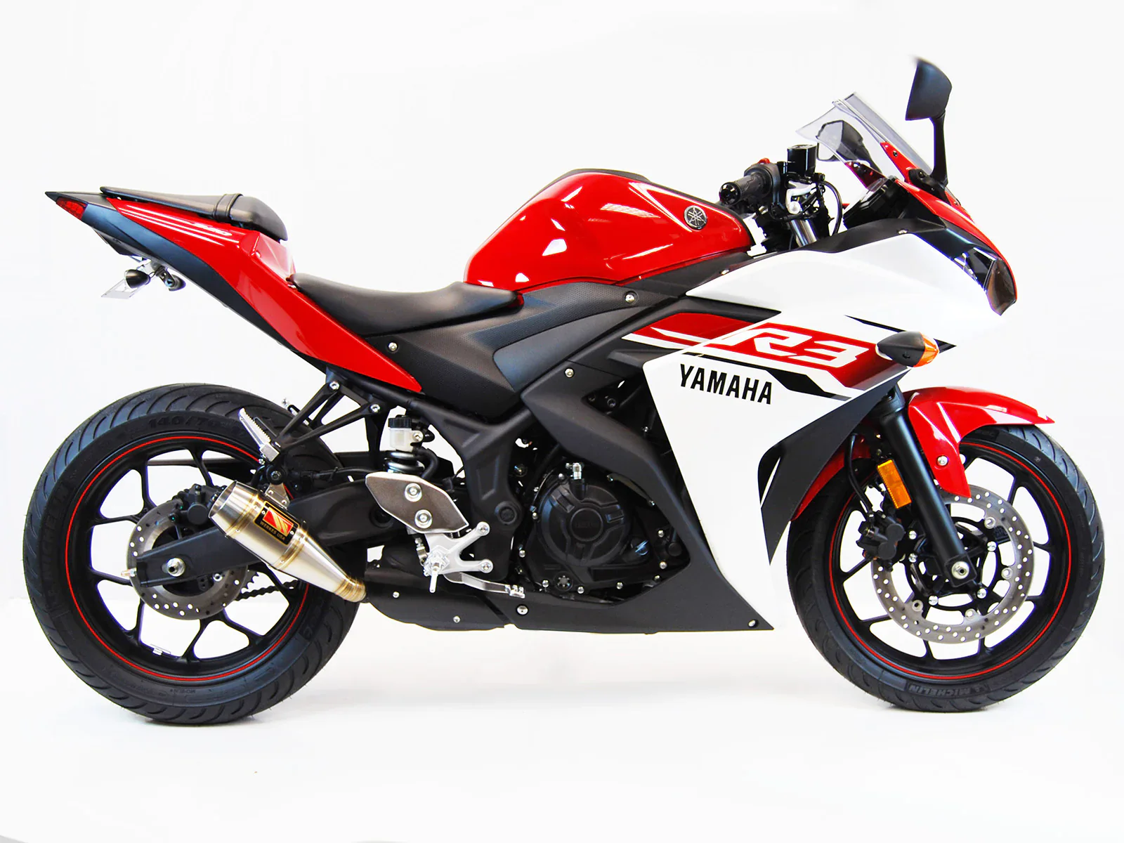2015-2026 Yamaha R3 Slip on Exhaust by Competition Werkes - Image 3