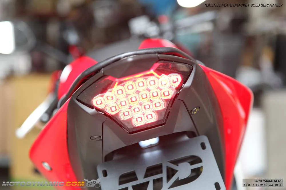 2015-2024 Yamaha R3 Sequential Integrated LED Tail Light - Image 11