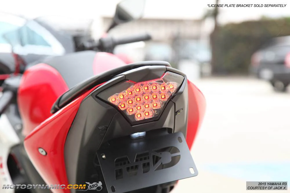 2015-2024 Yamaha R3 Sequential Integrated LED Tail Light - Image 9