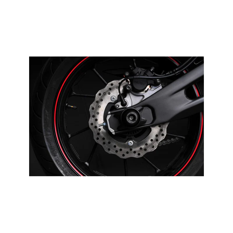 2015-2026 Yamaha MT07 Rear Axle Spool Slider System by Womet-Tech - Image 3