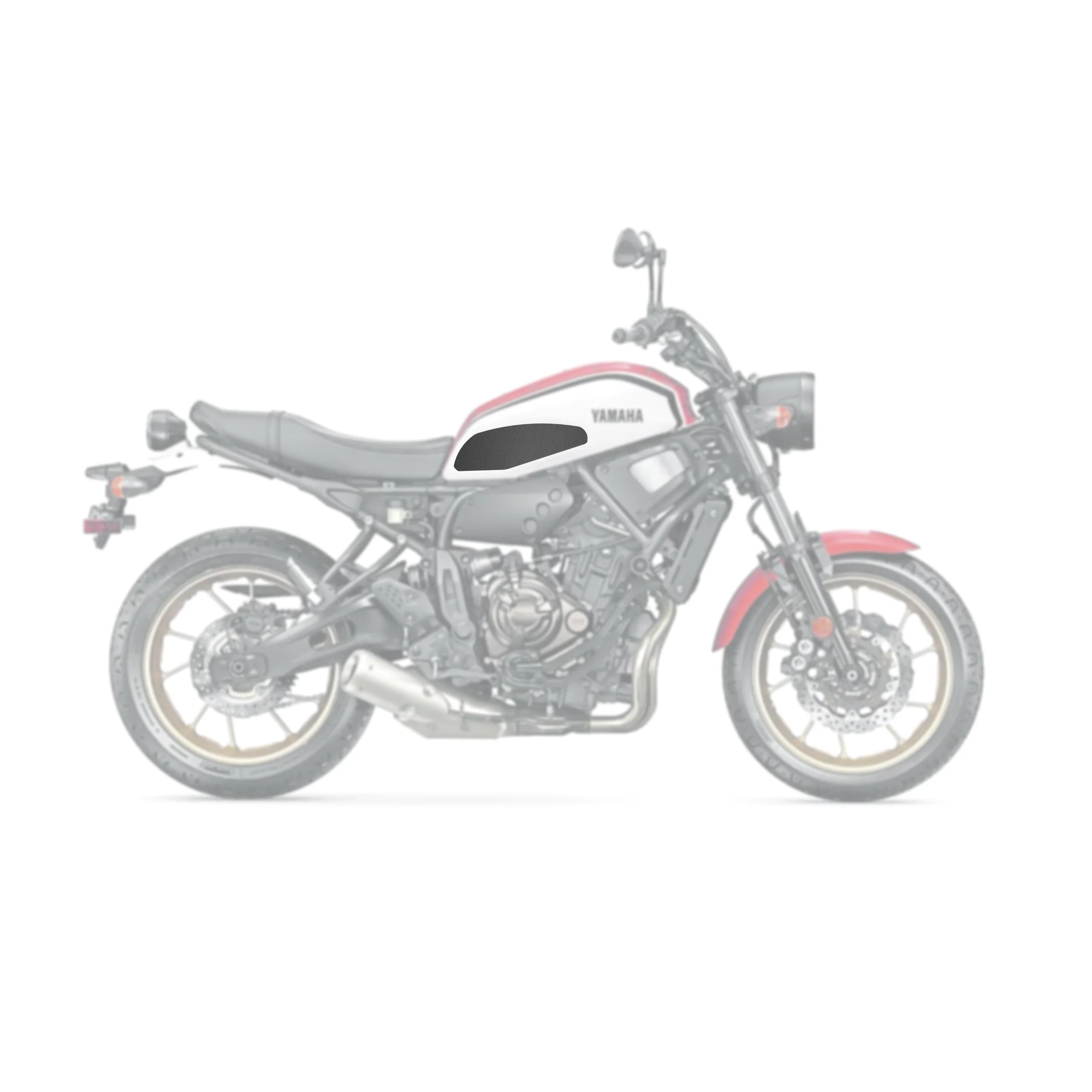 2015 Yamaha XSR700 Tank Pads - Image 2