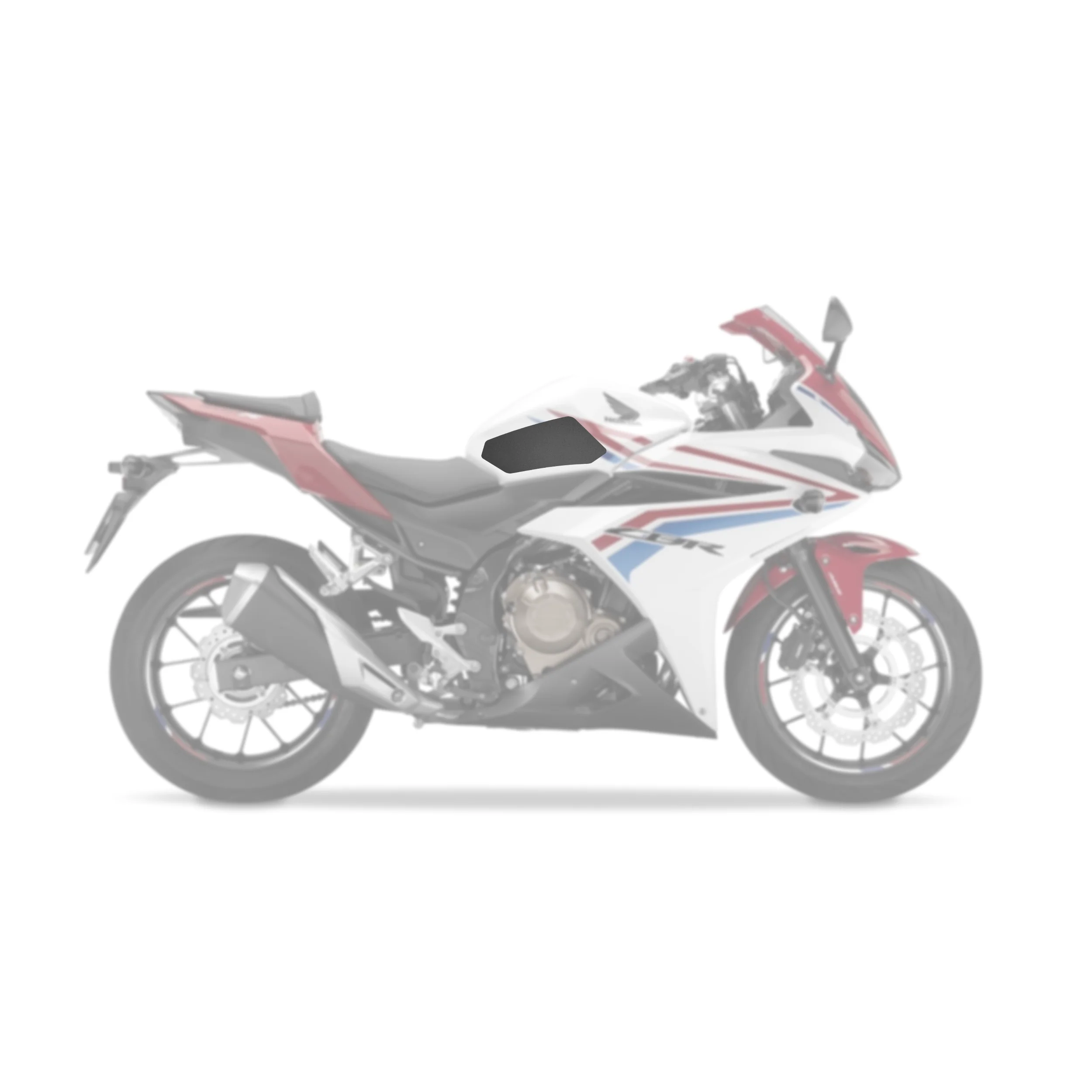2016-2018 Honda CBR500R Tank Pads - Image 2