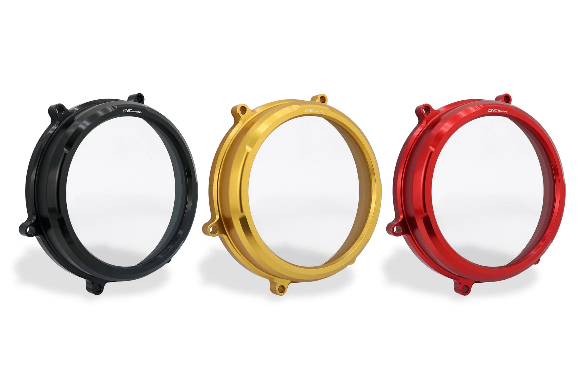 2016-2019 Ducati 959 Panigale Clear Oil Bath Clutch Cover by CNC Racing - Image 2