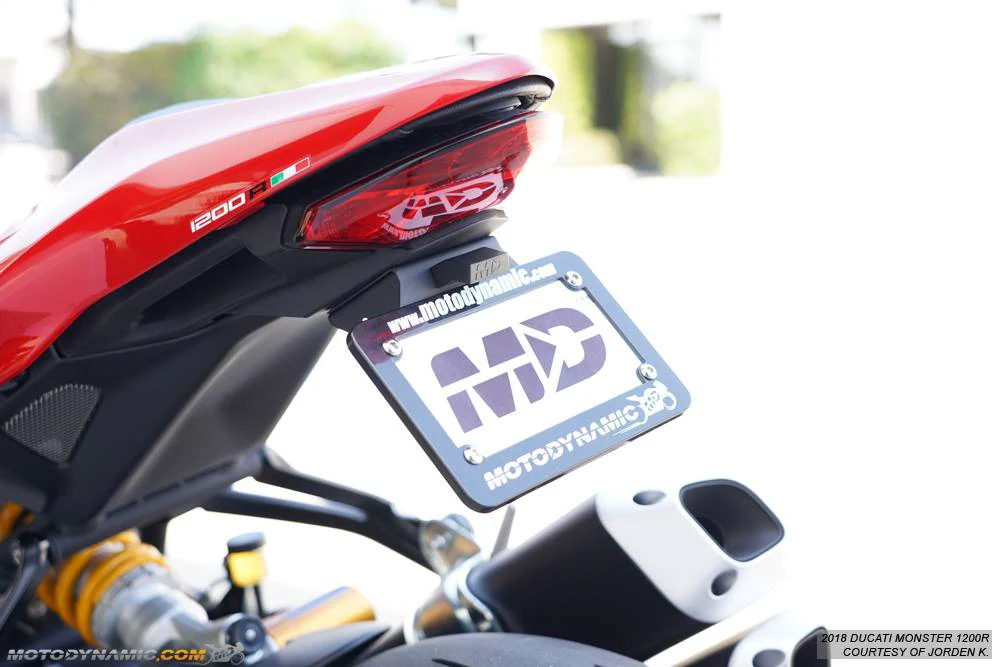2016-2019 Ducati Monster 1200R Fender Eliminator Kit - Image 3