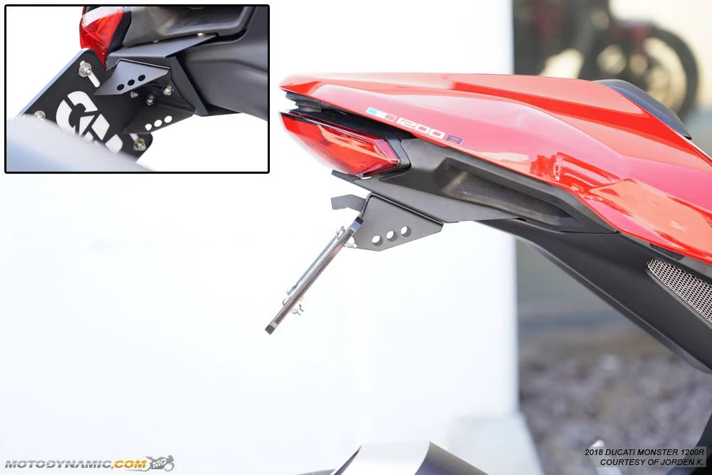 2016-2019 Ducati Monster 1200R Fender Eliminator Kit - Image 4
