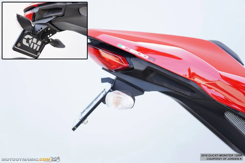 2016-2019 Ducati Monster 1200R Fender Eliminator Kit - Image 7