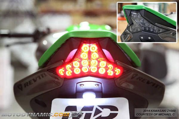 2016-2020 Kawasaki ZX10R/RR Integrated Sequential LED Tail Light - Image 10