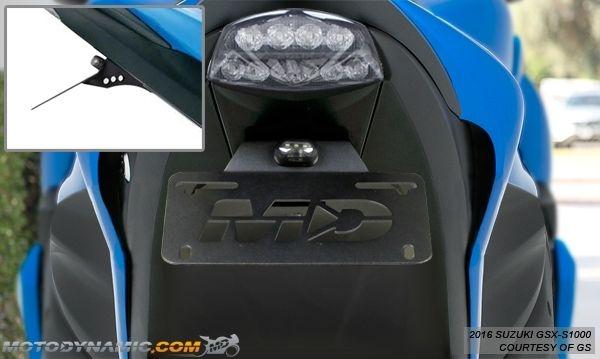2016-2020 Suzuki GSXS1000 Fender Eliminator Kit / Tail Tidy