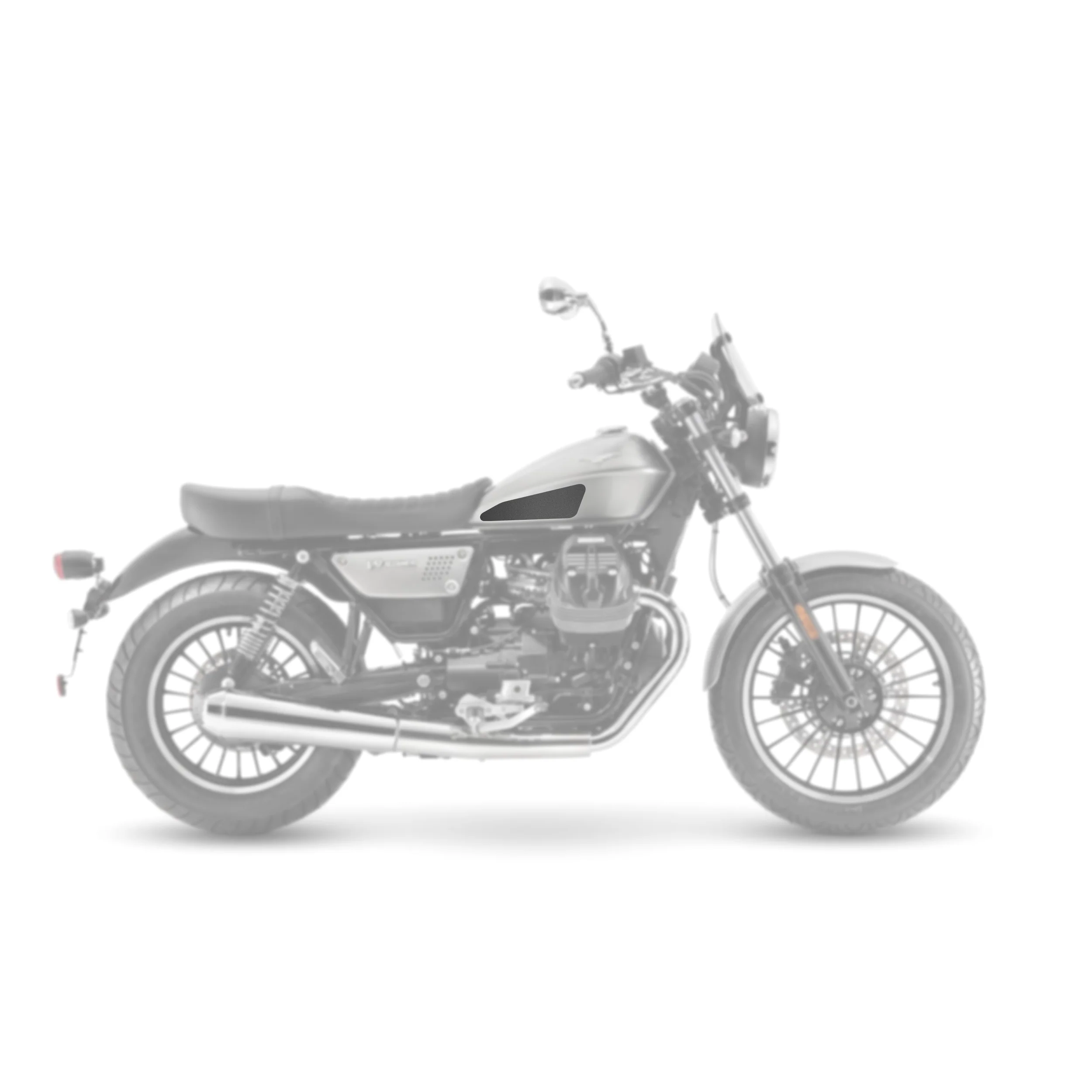 2016-2021 Moto Guzzi V9 Roamer Tank Pads - Image 2