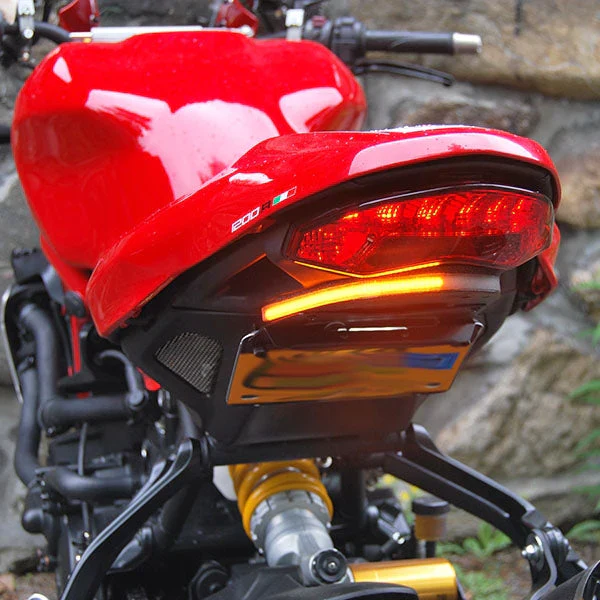 2016-2022 Ducati Monster 1200R Fender Eliminator Kit with LED Signals - Image 4