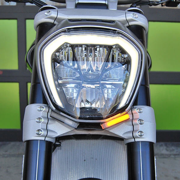 2016-2024 Ducati XDiavel LED Front Turn Signals by New Rage Cycles - Image 3