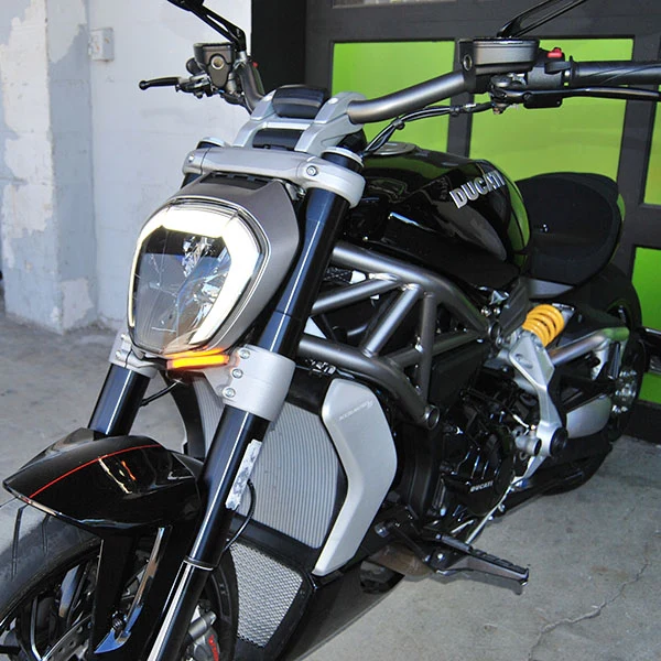 2016-2024 Ducati XDiavel LED Front Turn Signals by New Rage Cycles - Image 6