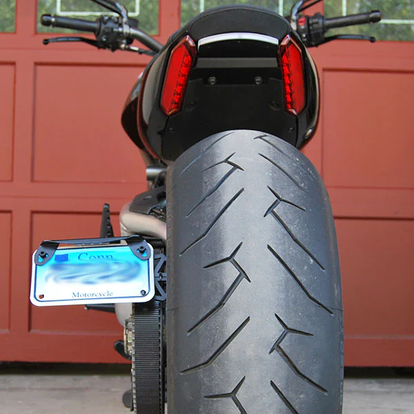 2016-2024 Ducati XDiavel Side Mount License Plate (2 Position) by New Rage Cycles - Image 3
