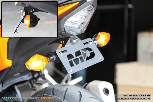 2016-2025 Honda CBR500R Fender Eliminator Kit / Tail Tidy - Image 5