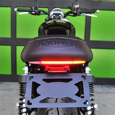 2016-2025 Triumph Street Twin Fender Eliminator Kit / Tail Tidy with LED Tail Light and Turn Signals - Image 3