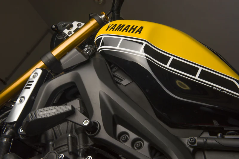 2016-2025 Yamaha XSR900 EVOS Edition Frame Sliders by Womet-Tech - Image 5