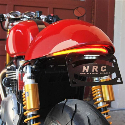 2016-2022 Triumph Thruxton Fender Eliminator Kit / Tail Tidy with Integrated Tail Light and Turn Signals - Image 5
