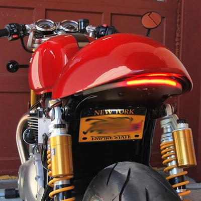 2016-2022 Triumph Thruxton Fender Eliminator Kit / Tail Tidy with Integrated Tail Light and Turn Signals - Image 8