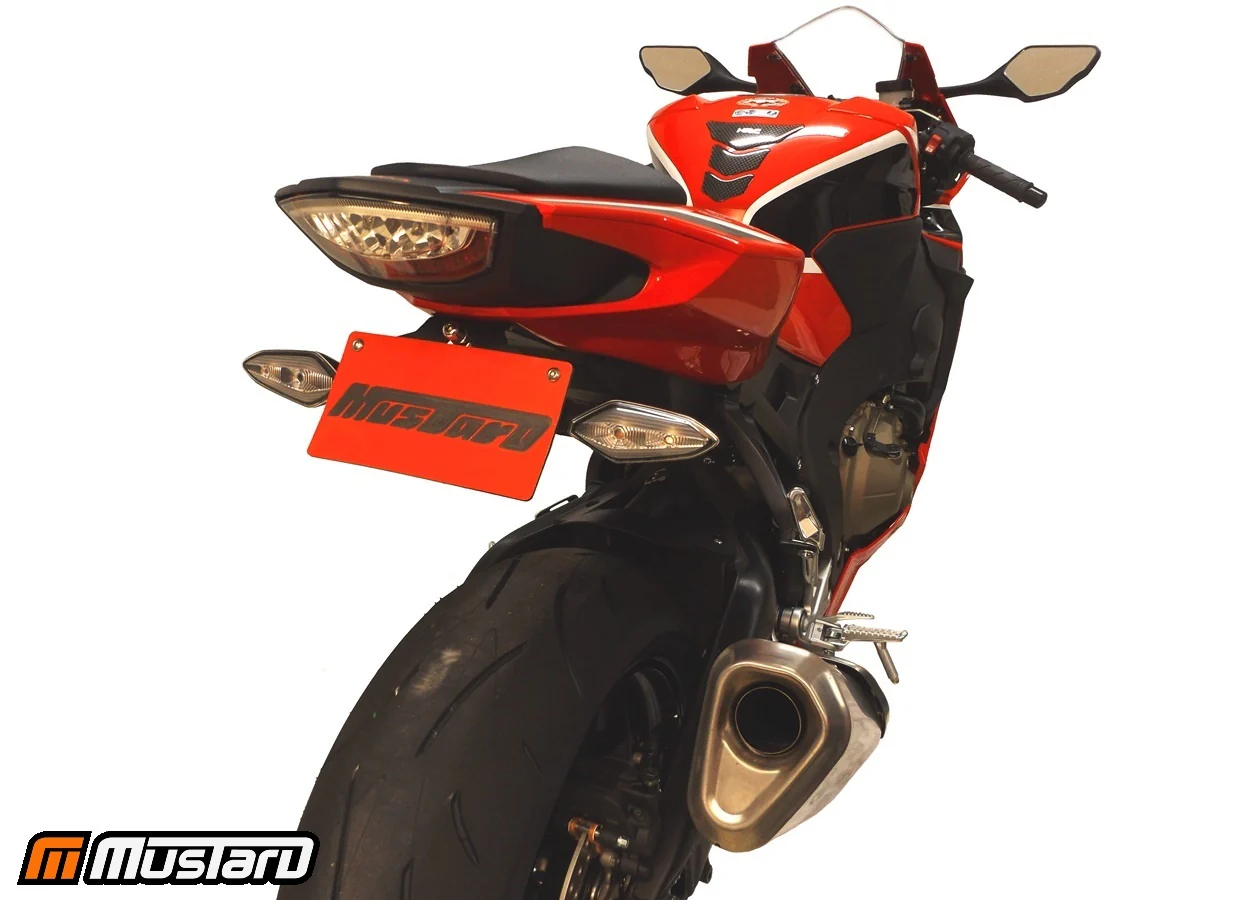 2017-2019 Honda CBR1000RR Fender Eliminator / Tail Tidy by Mustard Bikes - Image 3