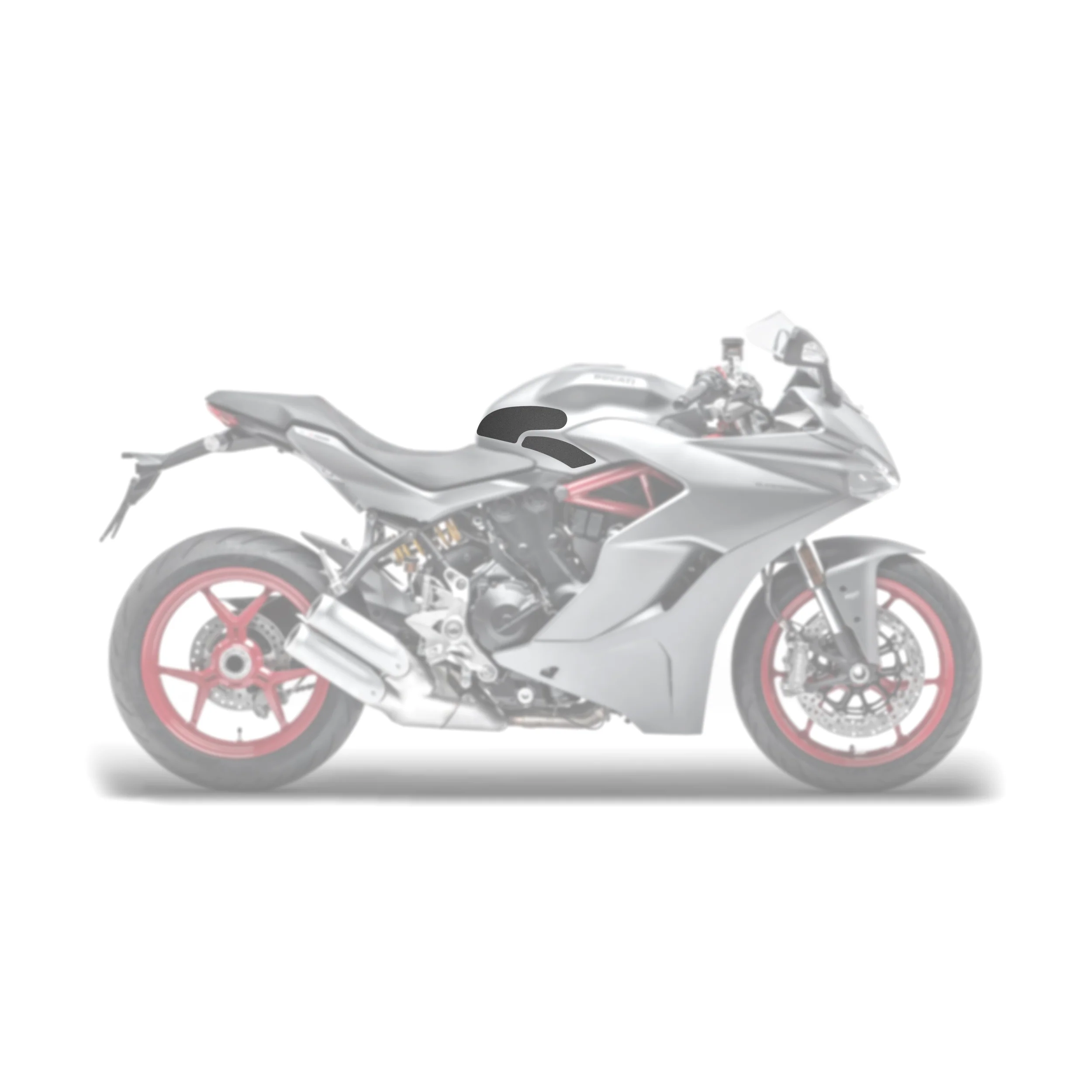 2017-2020 Ducati Supersport Tank Pads - Image 2