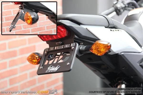2017-2020 Honda Grom Fender Eliminator Kit / Tail Tidy - Image 5