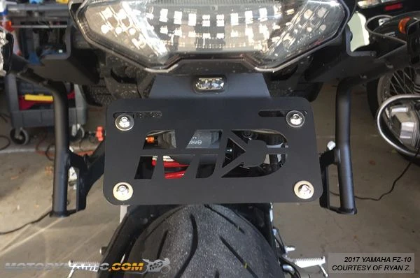 2017-2021 Yamaha MT10 Fender Eliminator Kit / Tail Tidy - Image 2