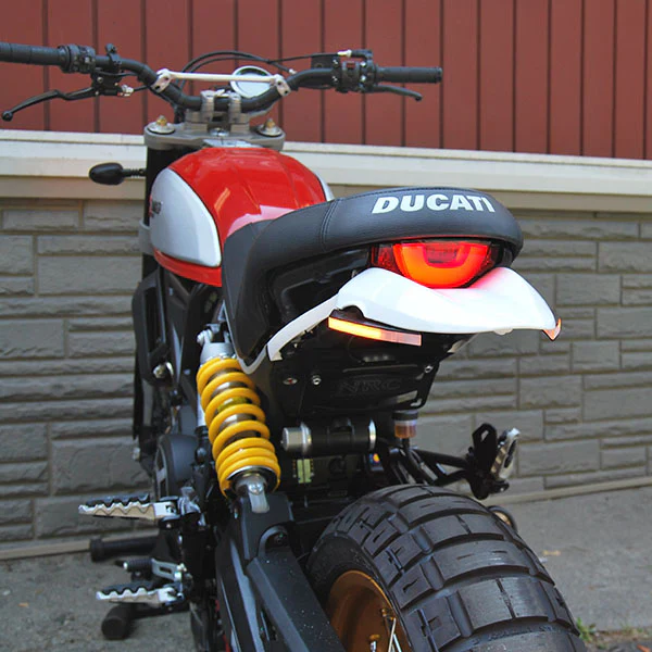 2017-2023 Ducati Scrambler Desert Sled Fender Eliminator / Tail Tidy with Turn Signals - Image 3