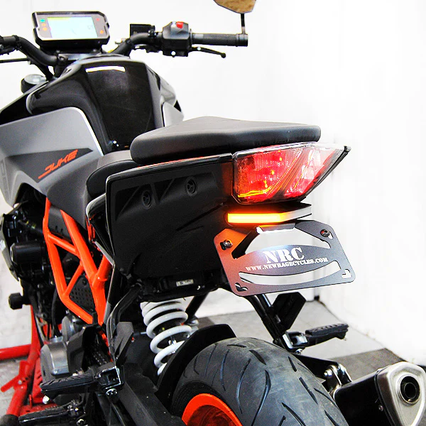 2017-2023 KTM 390 Duke Fender Eliminator/Tail Tidy with LED Turn Signals - Image 4