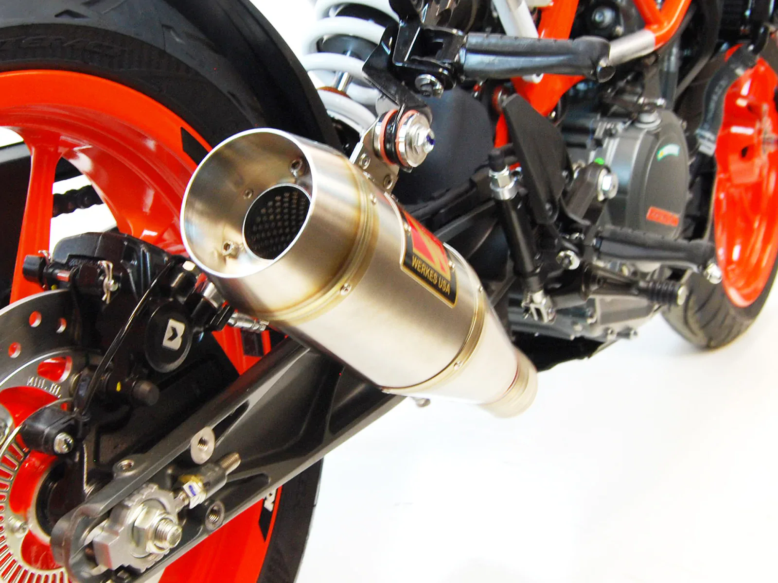 2017-2023 KTM 390 Duke Slip-On Exhaust - Image 2