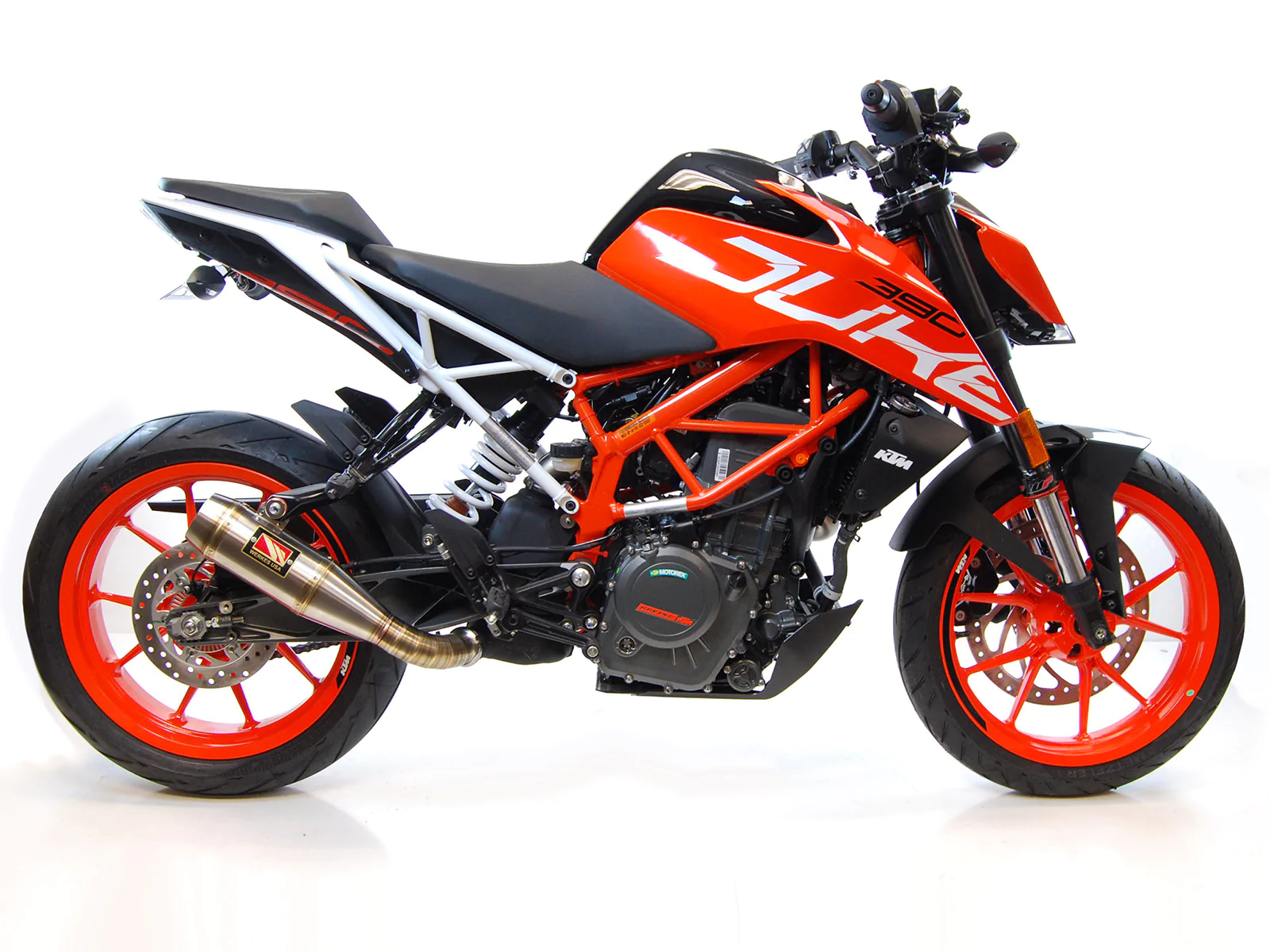 2017-2023 KTM 390 Duke Slip-On Exhaust - Image 3
