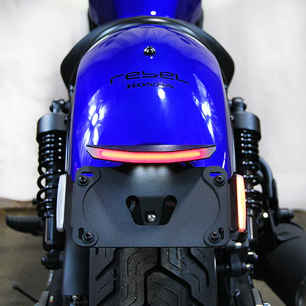 2017-2026 Honda Rebel 500 Fender Eliminator with Brake Light and Turn Signals - Image 3