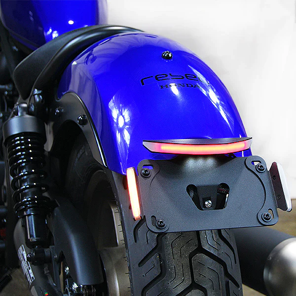 2017-2026 Honda Rebel 500 Fender Eliminator with Brake Light and Turn Signals - Image 5