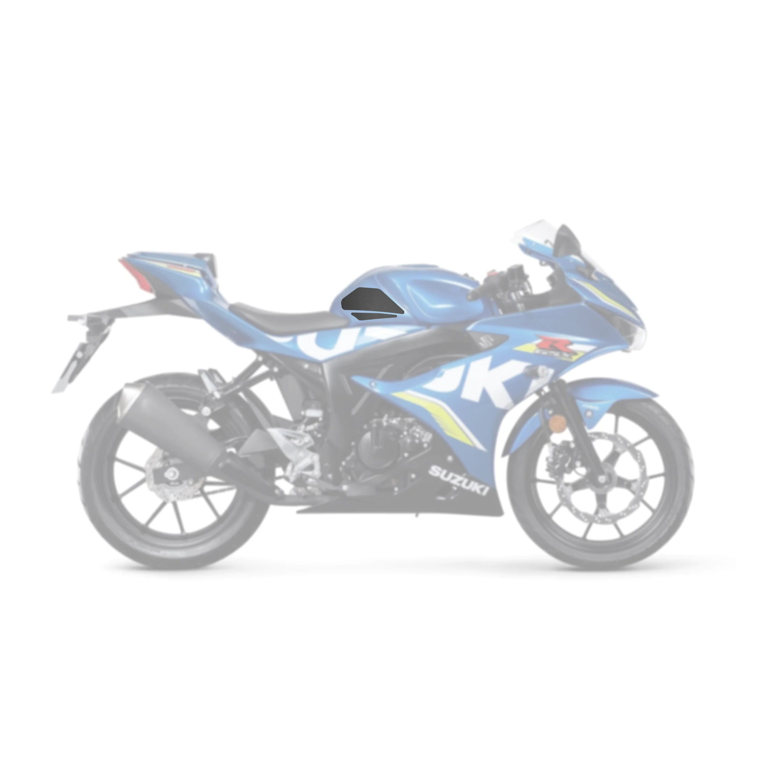 2017 Suzuki GSXR125 Tank Pads - Image 2