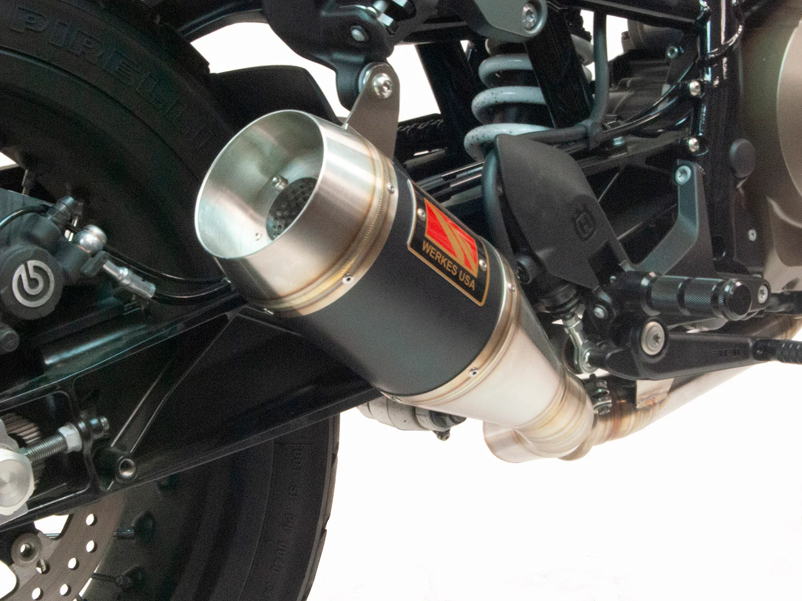 2018-2019 Husqvarna Svartpilen 701 Slip-On Exhaust - Image 2