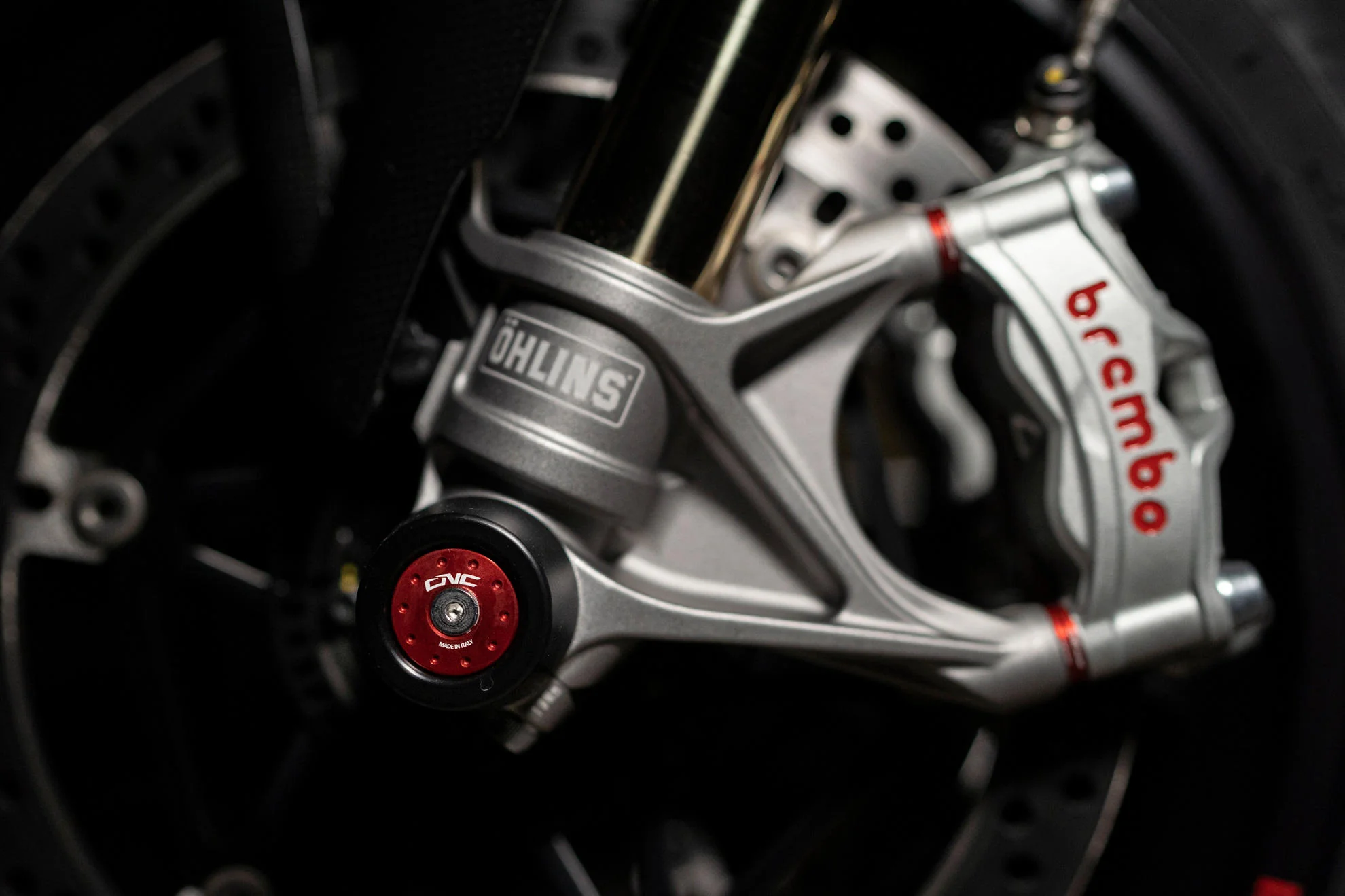 2021-2024 Ducati Monster 937 Front Wheel Axle Protector - Image 3