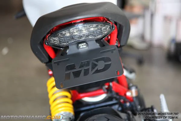 2018-2021 Ducati Monster 659 Fender Eliminator Kit / Tail Tidy
