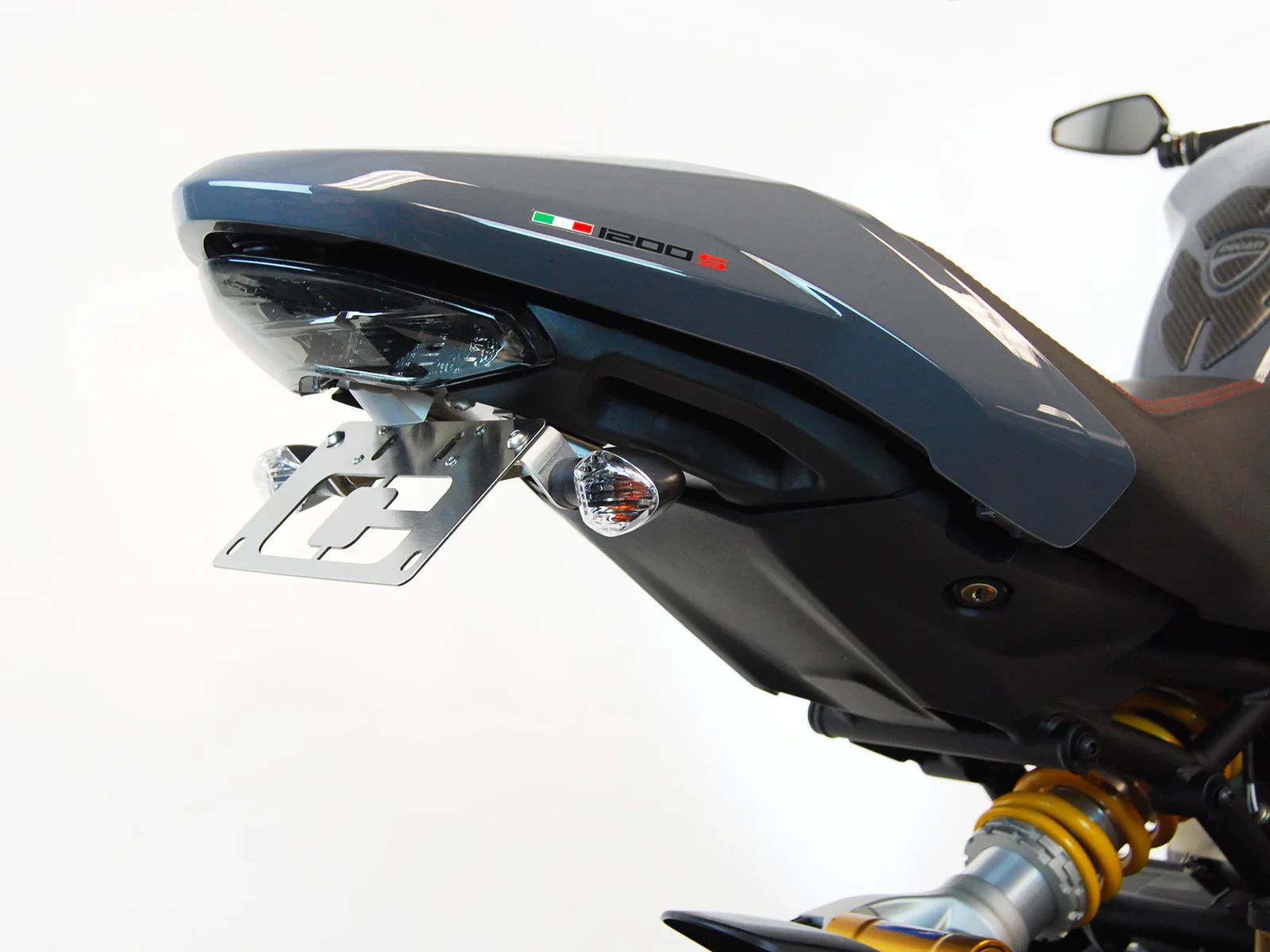 2018-2021 Ducati Monster 821 Fender Eliminator / Tail Tidy with Turn Signals