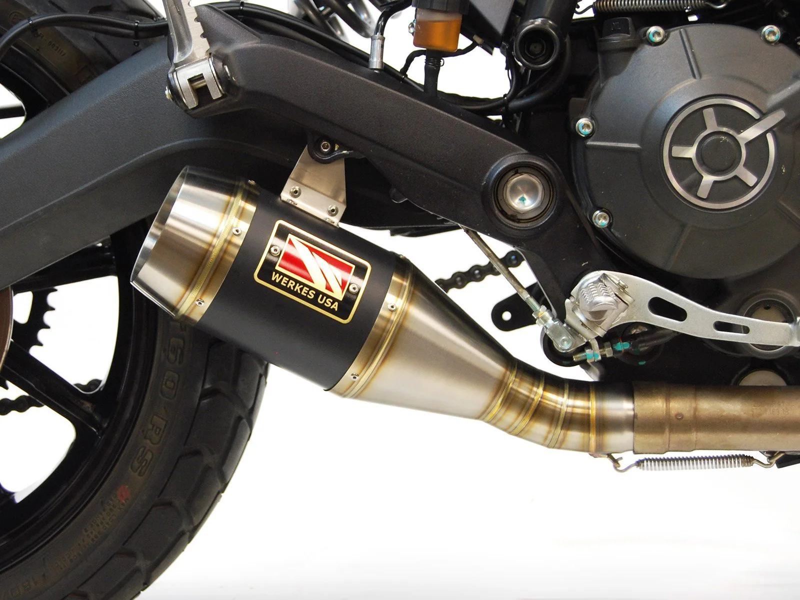 2018-2022 Ducati Monster 797 Slip on Exhaust by Competition Werkes - Image 3
