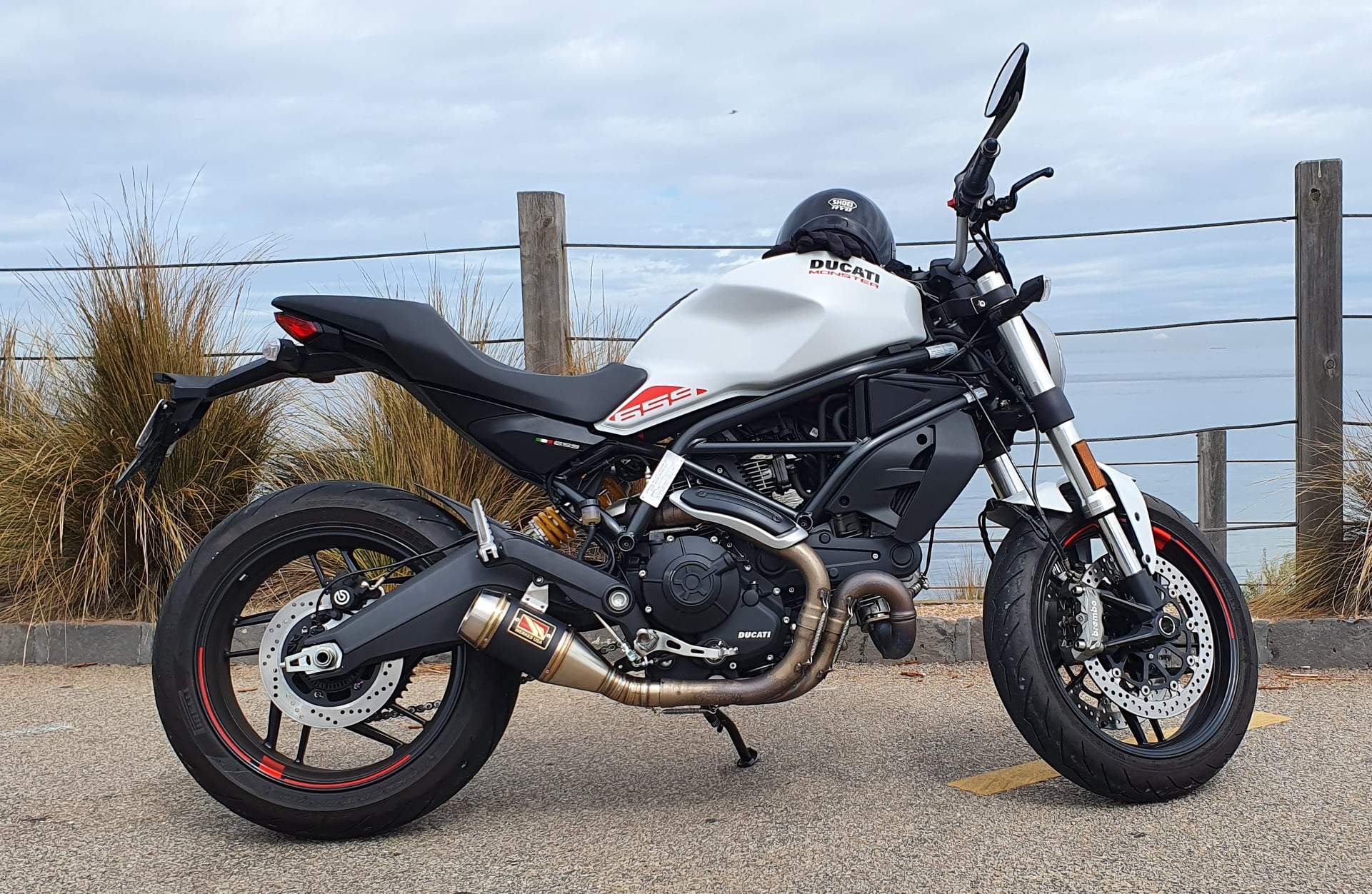 2018-2022 Ducati Monster 797 Slip on Exhaust by Competition Werkes - Image 5
