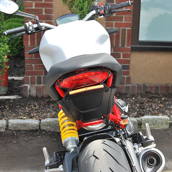 2018-2022 Ducati Monster 821 Fender Eliminator / Tail Tidy with Turn Signals - Image 2