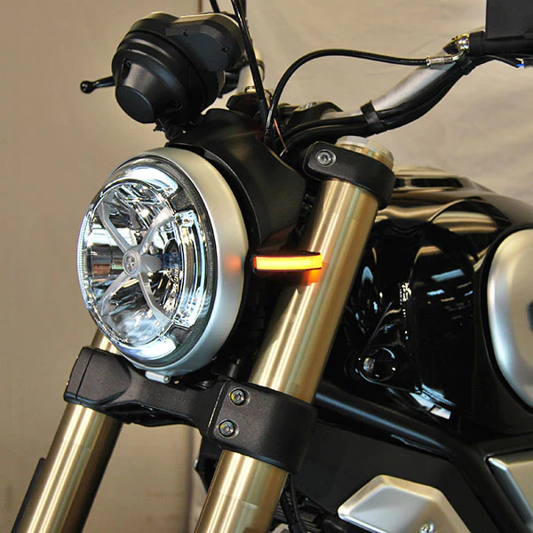 2018-2023 Ducati Scrambler 1100 Front Turn Signals by New Rage Cycles - Image 2