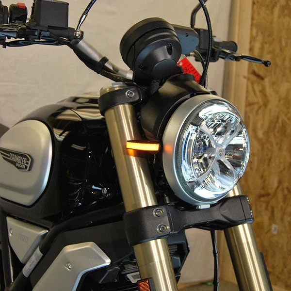 2018-2023 Ducati Scrambler 1100 Front Turn Signals by New Rage Cycles - Image 3