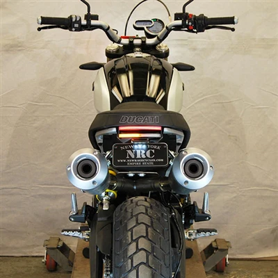 2018-2023 Ducati Scrambler 1100 Tail Tidy with LED Turn Signals and Brake Light - Image 3
