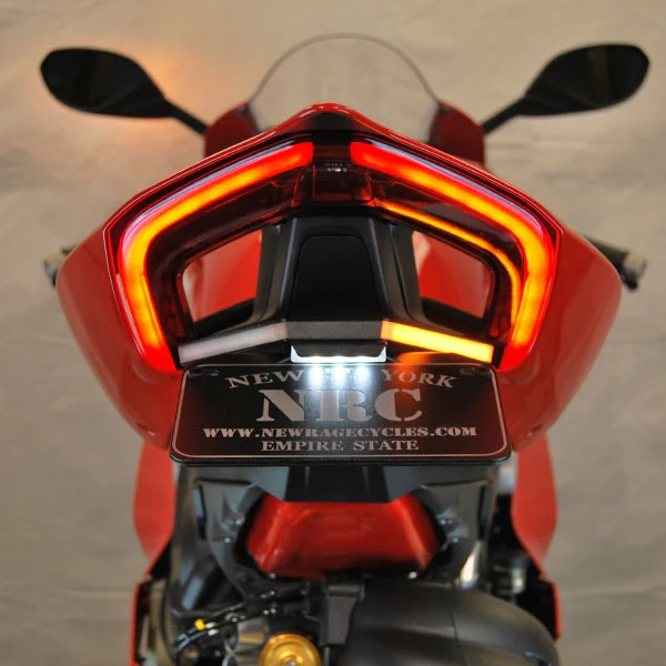 2018-2024 Ducati Panigale V4 Fender Eliminator / Tail Tidy with LED Turn Signals by NRC - Image 4