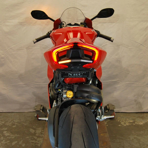2018-2024 Ducati Panigale V4 Fender Eliminator / Tail Tidy with LED Turn Signals by NRC - Image 7
