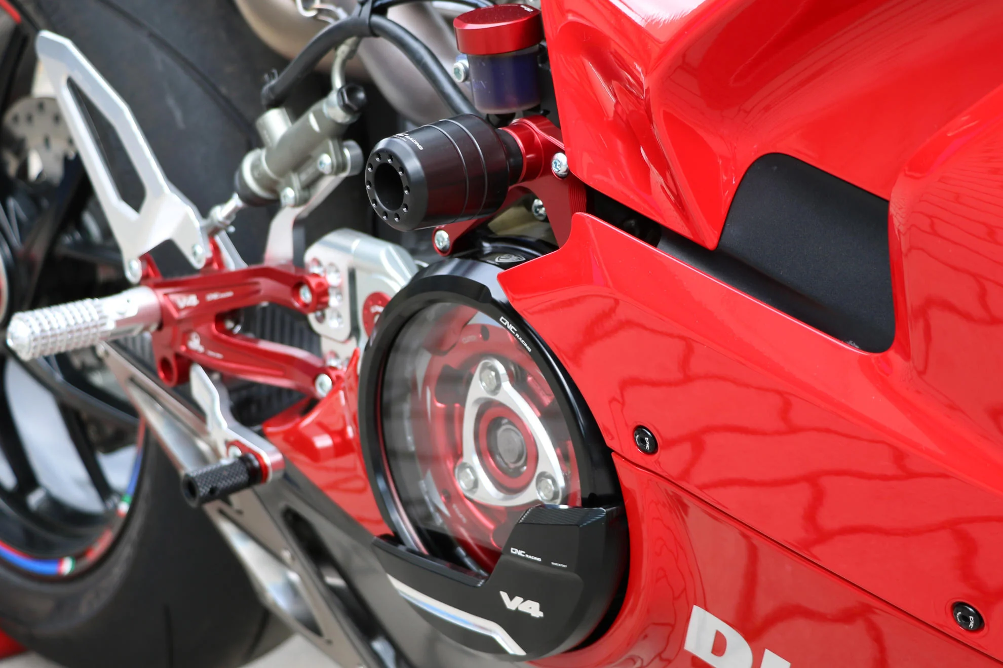 2018-2024 Ducati Panigale V4 Frame Sliders / Crash Pads by CNC Racing - Image 5