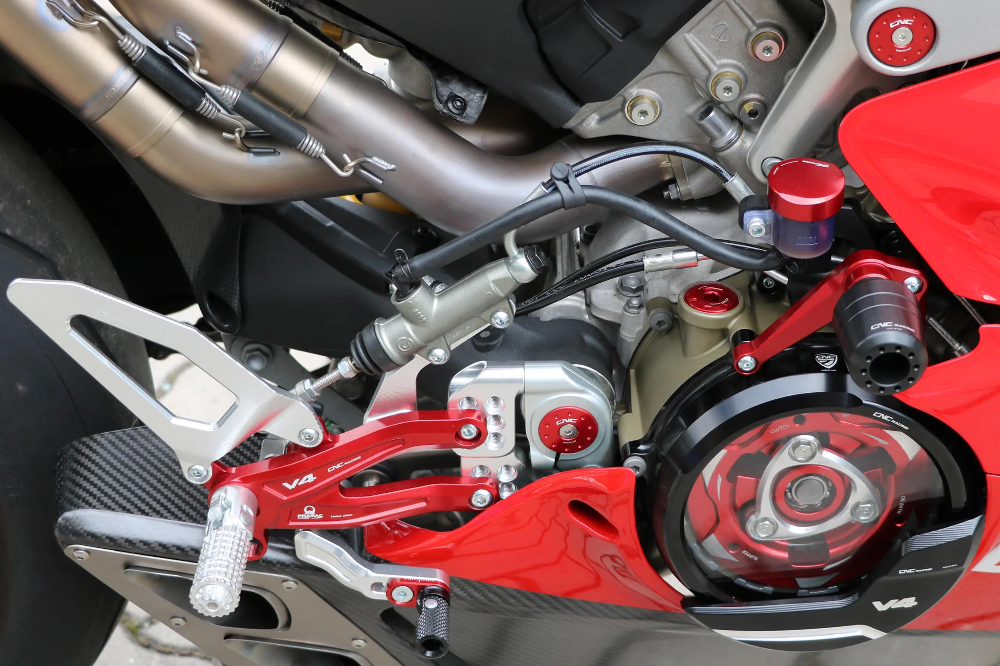 2018-2024 Ducati Panigale V4 Frame Sliders / Crash Pads by CNC Racing - Image 6