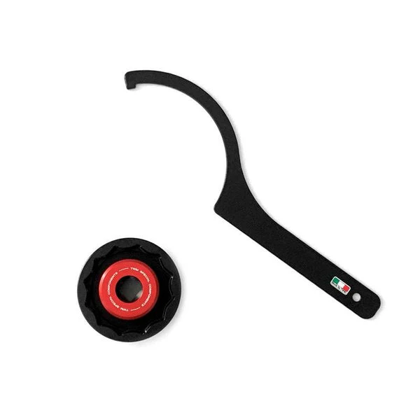 2018-2024 Ducati Panigale V4 Wheel Nut and Chain Tension Adjustment Kit by TWM