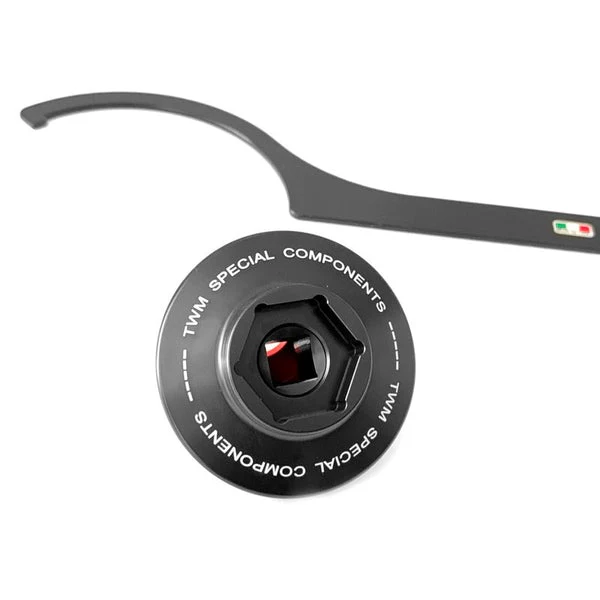 2018-2024 Ducati Panigale V4 Wheel Nut and Chain Tension Adjustment Kit by TWM - Image 3