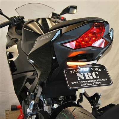 2018-2024 Kawasaki Ninja 400 Fender Eliminator Kit with LED Turn Signals